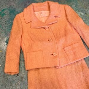 Pink Mid Century Suit